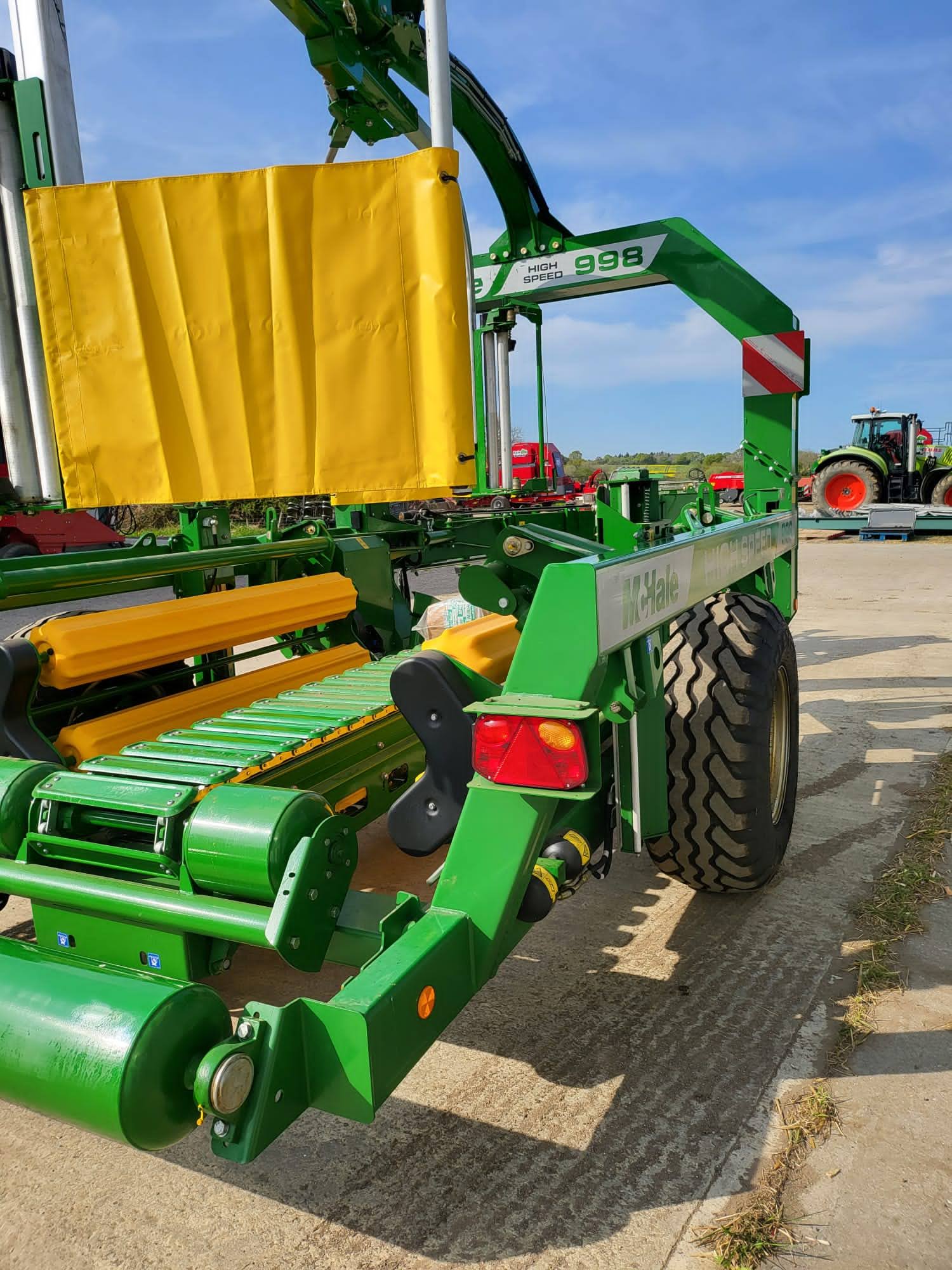 2022 McHale 998 High Speed-Square Bale Wrapper - Image 7