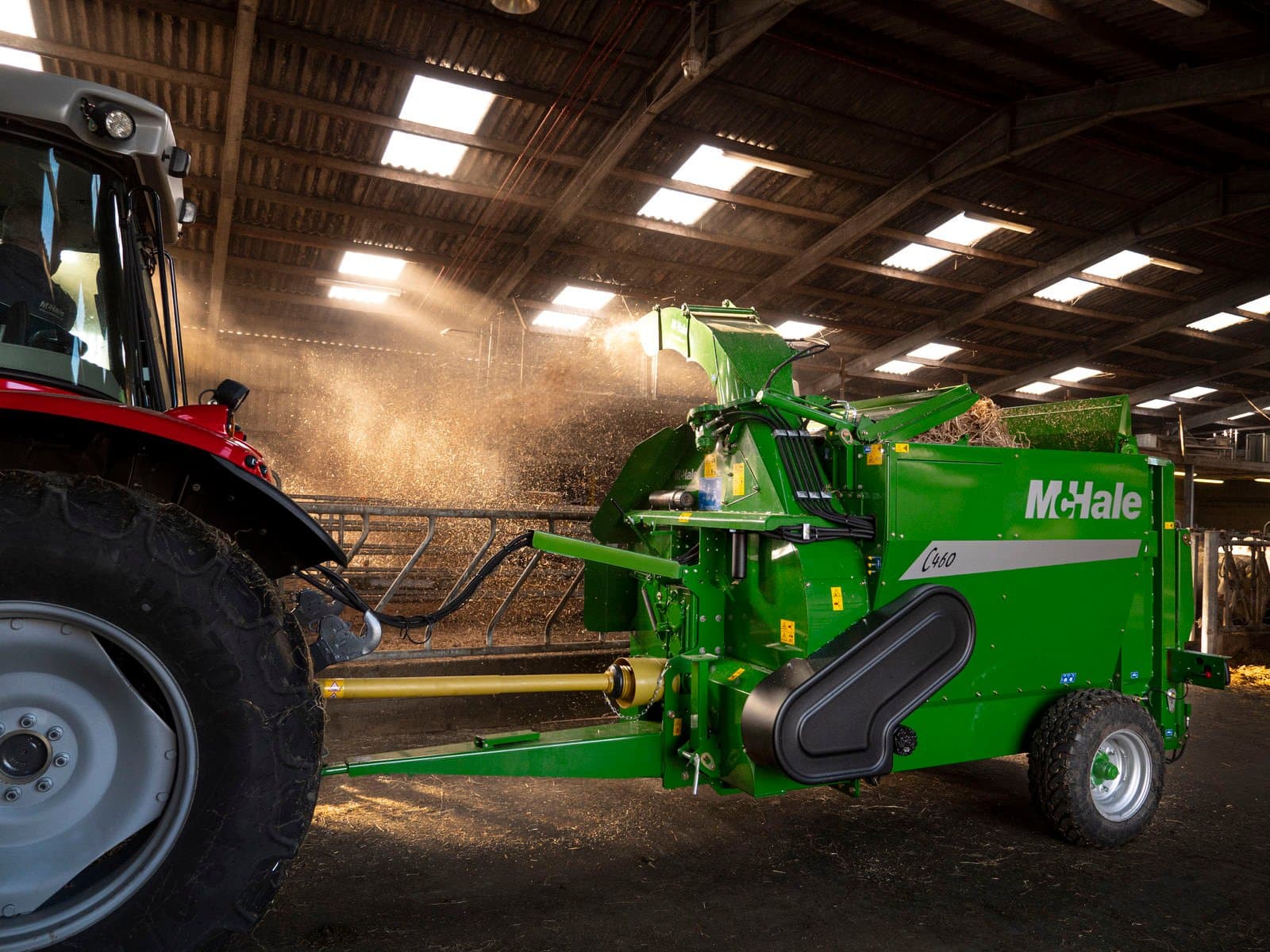 New McHale C460 -Trailed Silage Feeder and Straw Blower - Image 7