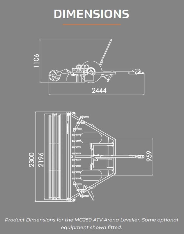 MG250 Arena Leveller - Image 10