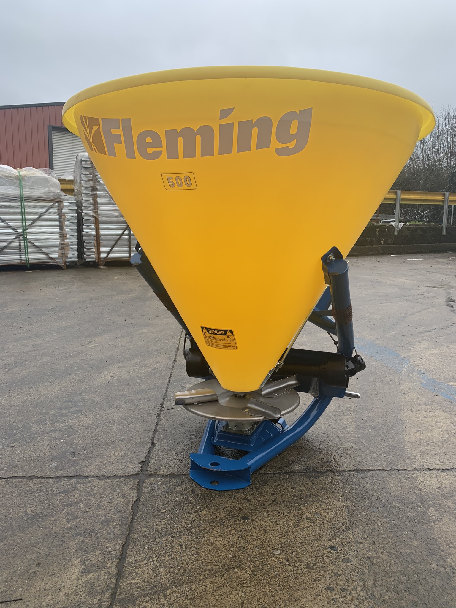 Single Disc Fleming Fertiliser Spreader FS500P