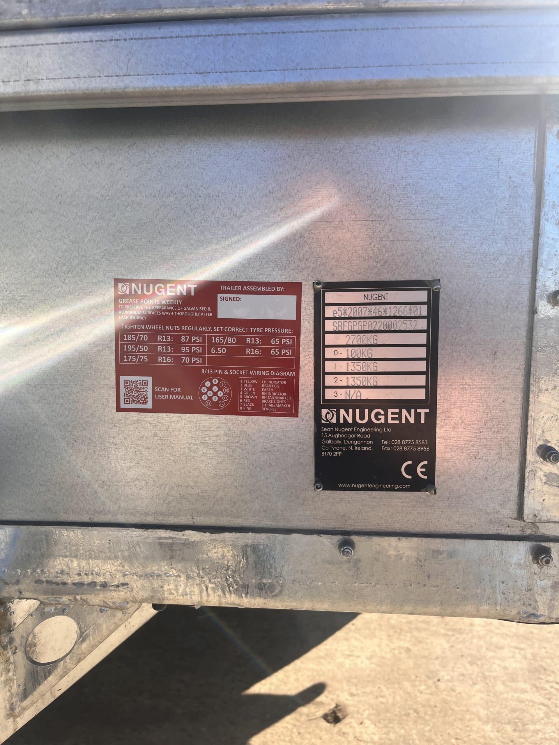 Nugent General Purpose Trailer G3015-2 10’ x 5’ - Image 6