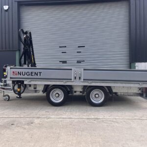Nugent HIAB Crane Trailer
