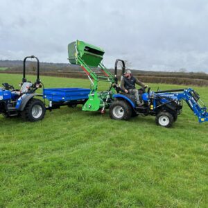 Ryetec Mini Flail Collector M1600CH High Tip