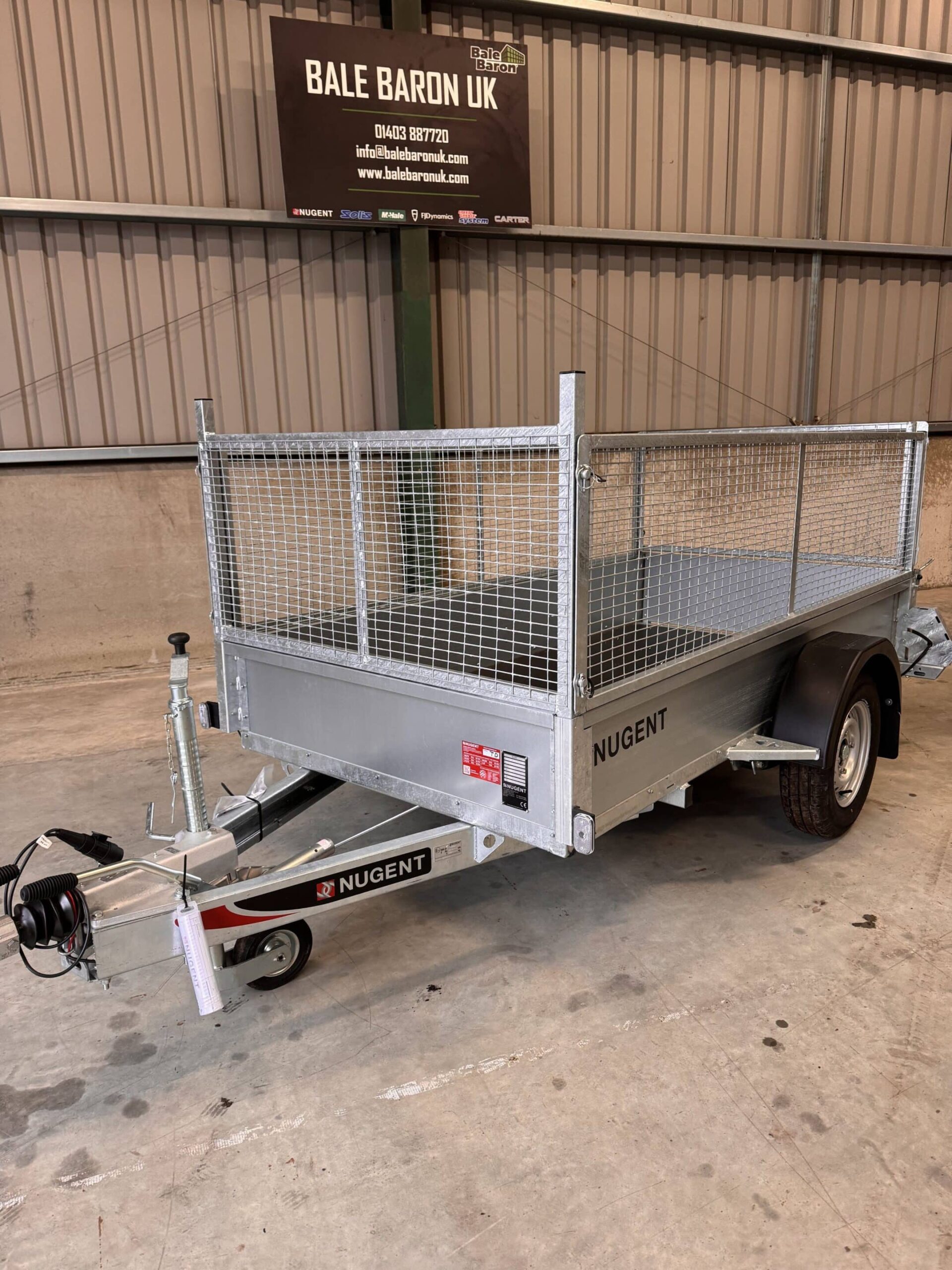 Nugent General Purpose Trailer G2512-1 8'2" x 4'2" - Image 2