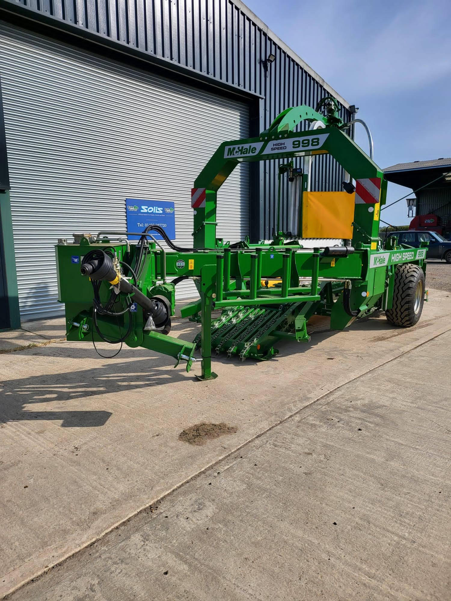 2022 McHale 998 High Speed-Square Bale Wrapper - Image 3