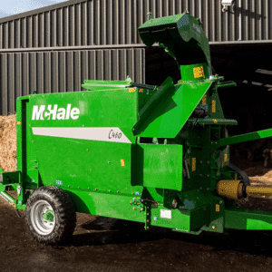 New McHale C460 -Trailed Silage Feeder and Straw Blower